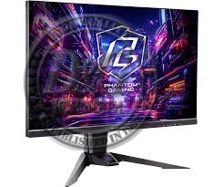 Asrock Gaming Monitor, 27" QHD(2560x1440) IPS, 180 Hz, 99% sRGB, 1000:1, 16:9, 400 cd/mВІ, 178Вє/178Вє, 1ms (MPRT), AMD FreeSync, Flicker-free, Height, Swivel, Tilt, 2x 2W Speakers, 2x HDMI 2.0, 1x DP 1.4, 1x Audio Jack (3.5mm), Wi-Fi antenna, 3Y